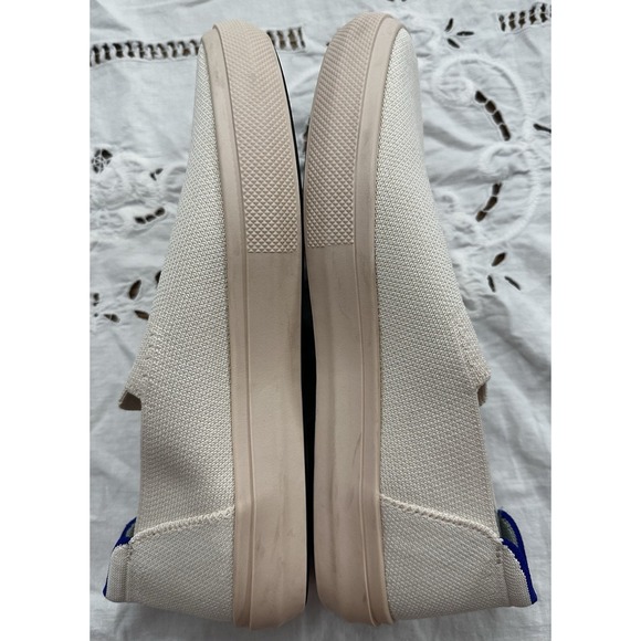 Rothy's City Slip On Sneaker Women's 10 Or Men's 8.5 UNISEX-Pinkish White - Picture 4 of 7